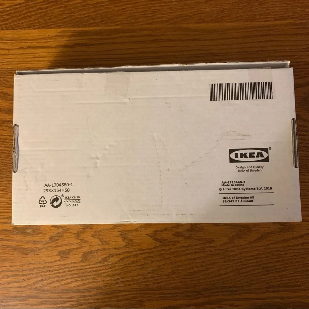 IKEA BALUNGEN 16043 Free Standing Toilet Tissue Paper Holder New In Box